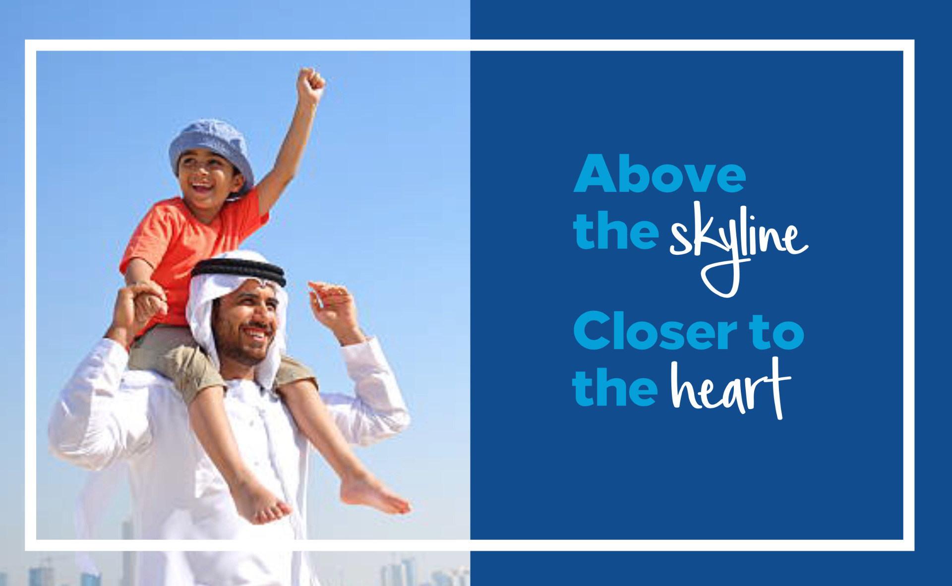 Above the skyline, closer to the heart — Hilton Bahrain City Centre key visual