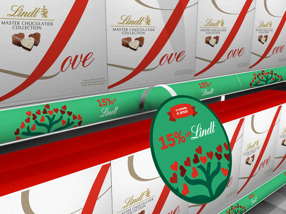 Intermarket Valentine's Day in-store promotion